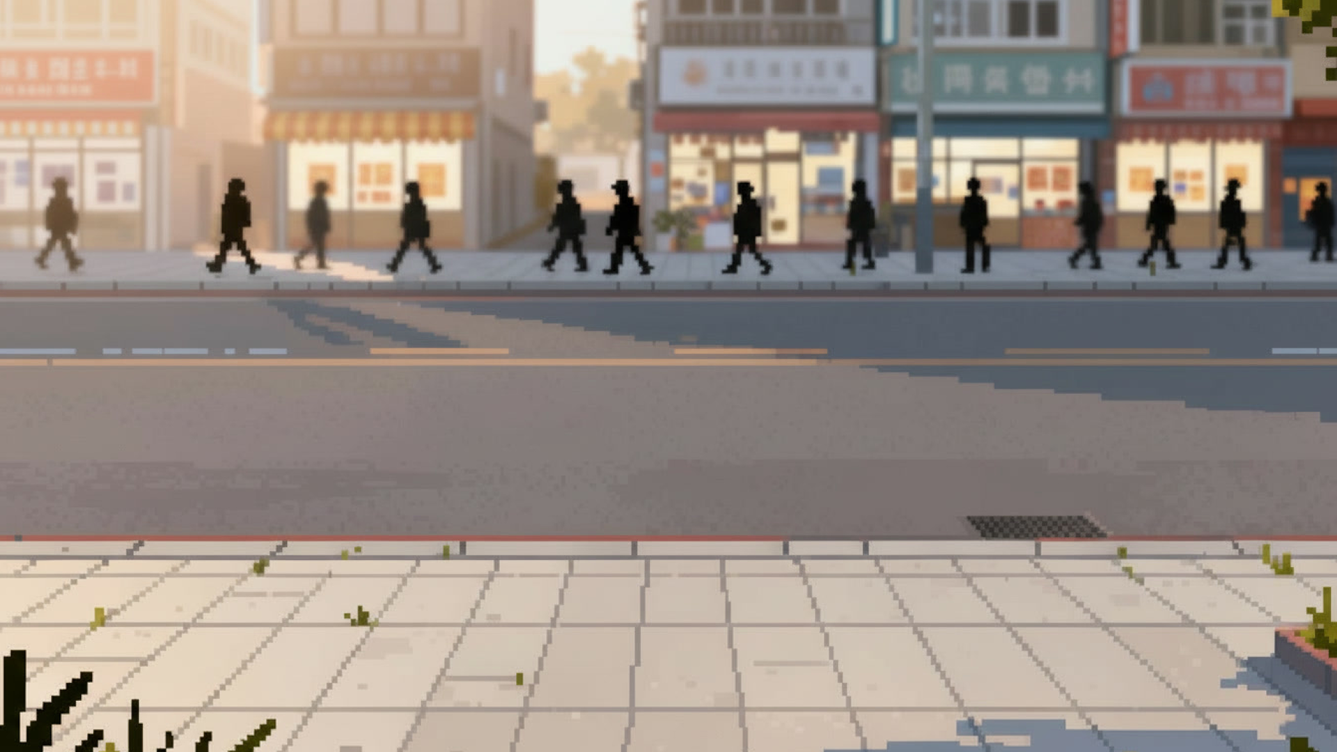 尖峰街景