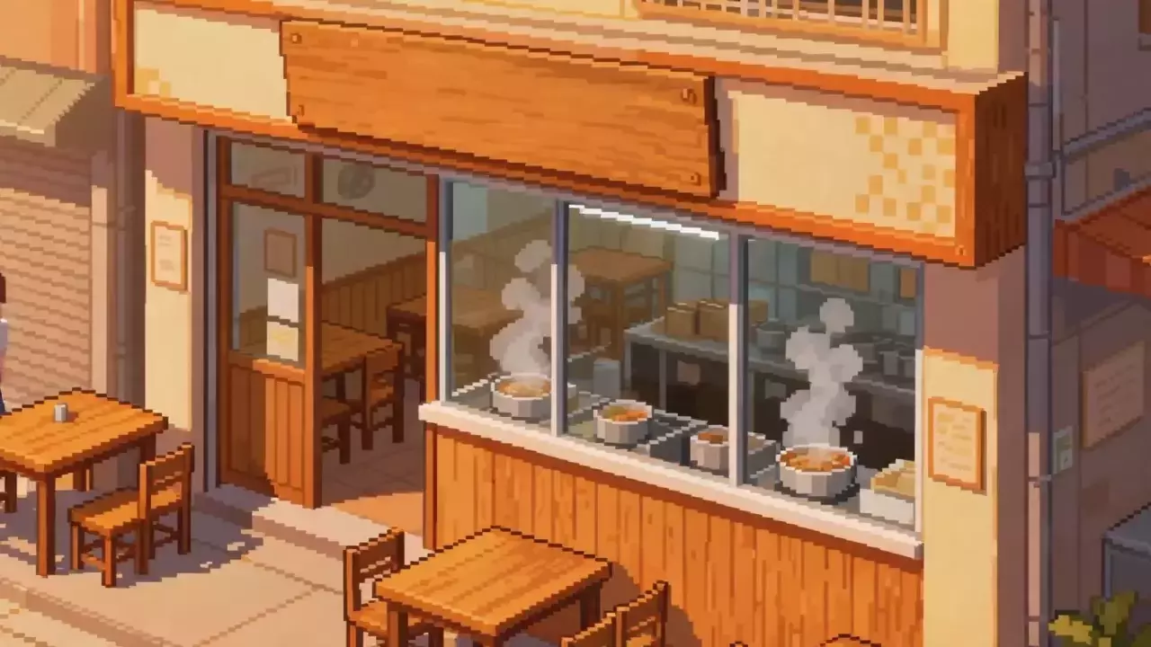 早餐店店面
